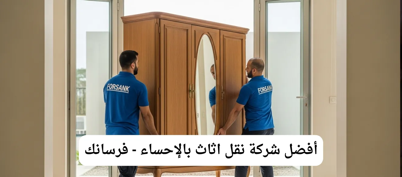 عمال يقومون بعملية نقل عفش بالإحساء